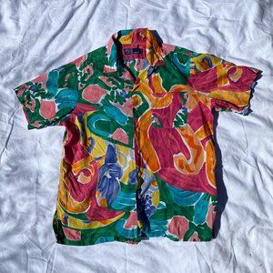 Polo by Ralph Lauren Graphic Short Sleeve Button Up